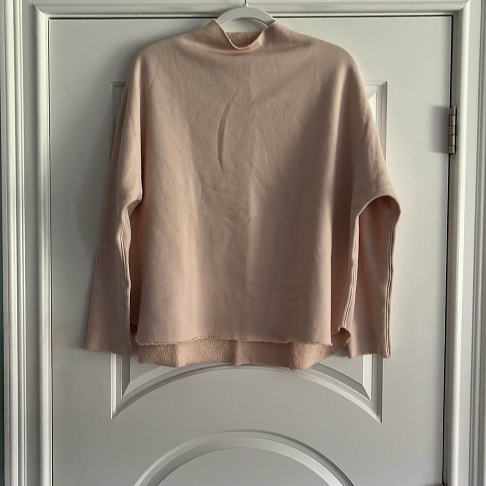 Frank & Eileen Vintage Rose Effie Long-Sleeve Funnel Neck Capelet (Size S) EUC🪷